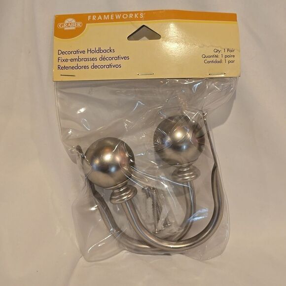 Holdbacks for Curtains NWOT! - Picture 3 of 3